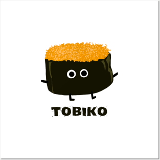 Tobiko - Flying Fish Roe Sushi Posters and Art